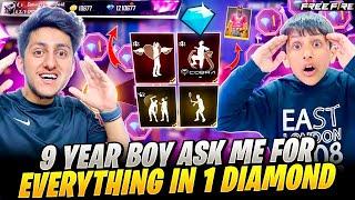 9 Year Brother As Me For All New Emote Valentine Special Emotes  Luckiest Id - Garena Free Fire