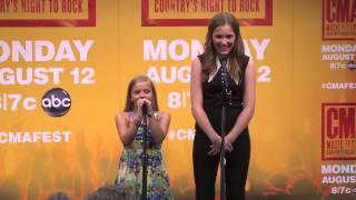 Lennon & Maisy {Yallwire Interview - CMA Fest}