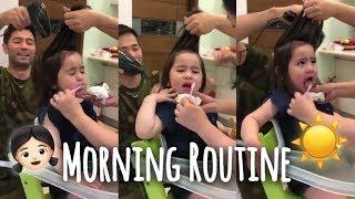 Scarlet Snow Belo Morning Routine with Daddy! **so cute**