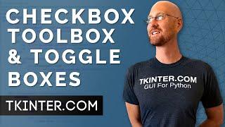 Modern Checkbuttons, Toolbuttons, and Togglebuttons - Tkinter TTKBootstrap 3