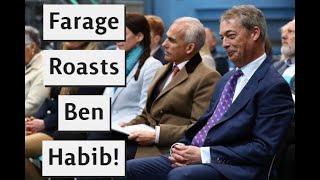 Nigel Farage Roasts Ben Habib Following Reform UK Split!