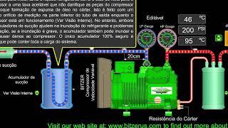 Exemplo clássico de sistema de refrigeração convencional  por : Prof. Marcos Eusébio - Bitzer