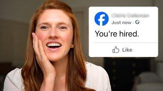 How she found a $25K freelance client via Facebook