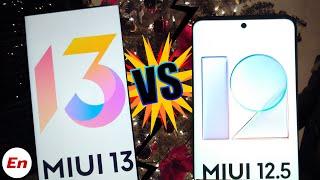 Miui 13 vs Miui 12.5 Comparison | How Different is Miui 13 from Miui 12.5??