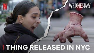 Wednesday Releases Thing In New York | Netflix