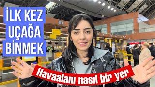 UÇAGA NASIL BiNiLiR? DIŞ HATLAR | İLK KEZ UÇAĞA BİNECEKLER İÇİN YAPILMASI GEREKENLER #fransa