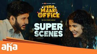 Soundariya & Vishnu  Scenes from #VeraMaariOffice | | Watch All Episodes on @ahaTamil