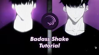 Badass Shake Tutorial || Alight motion