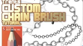 How to Make a Custom Chain brush in Sketchbook Pro!