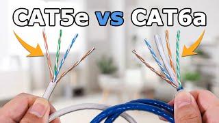 Cat5e vs Cat6a Ethernet Cables Which is Best for Home Use？