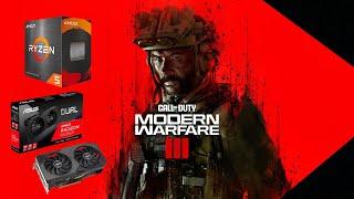 Call of Duty MW III  RX 6600 - RYZEN 5 5500 - 24GB RAM / Gameplay