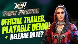 AEW Fight Forever Official Trailer, Playable Demo Announced, Plus Potential Release Date Revealed!