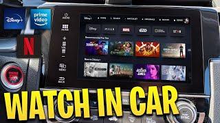 How to Watch DISNEY+/NETFLIX/PRIME in your Car! Apple CarPlay Working! Watch Movies in Your Car!