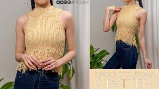 How to Crochet a Fringe Top | Pattern & Tutorial DIY