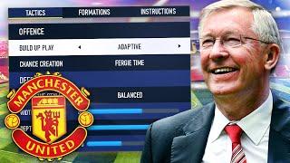 How to use Alex Ferguson's tactics in FIFA 23