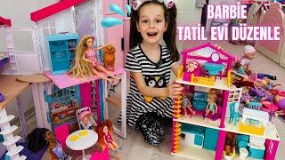 Kız Oyunları!ADA İLE BARBİE MALİBU TATİL EVİ OYNADIK!Kız Oyunları #barbie