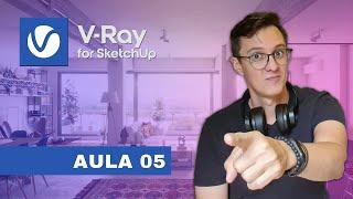 V-Ray para SketchUp Aula 05: Pilares e vigas