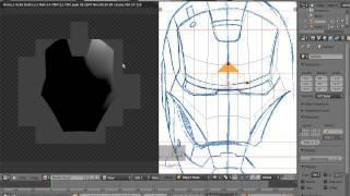 How To make an Iron Man Helmet in blender