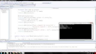 C# Programming 27 - Passing arrays as parameters