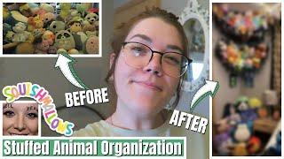 STUFFED ANIMAL ORGANIZATION | And Collection Tour!