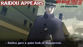 Raidou & Gouto appear - Shin Megami Tensei 3 Nocturne HD Remaster