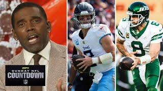 NFL Countdown | Randy Moss bold-prediction to Jets vs. Titans: "Defense is Keys to game for NY!"