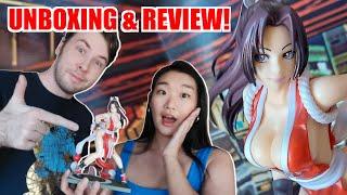 THE KING OF FIGHTERS '98 MAI SHIRANUI BISHOUJO STATUE UNBOXING & REVIEW