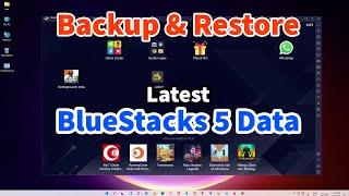 How to Backup and Restore Data on Latest Version of BlueStacks 5 - 2024