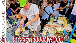 BANGKOK - Amazing STREET FOOD at Noon