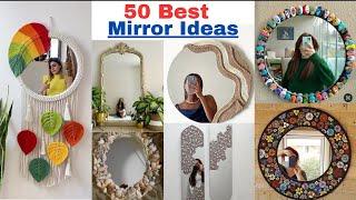 50 best wall mirror ideas || beautiful mirror design for house wall || modern design mirror ideas