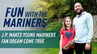 Surprise of a Lifetime: J.P. Crawford Makes Young Mariners Fan's Dream Come True