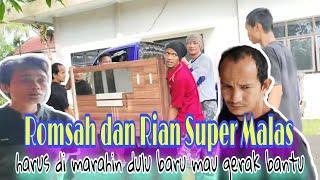 Bang Hara Marah ke Rian Dan Romsah karana Super Malas dan suka perintah teman2 nya yg lain #sosial