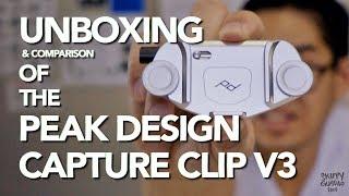 Peak Design Capture Clip V3 Unboxing & Comparison Review