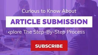What is Article Submission in SEO? | Article Submission Sites FREE | Off-Page SEO Optimization