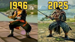 Evolution of Soulcalibur videogames 1996-2025