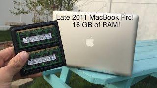 Upgrading the Late 2011 MacBook Pro to 16 GB of RAM!