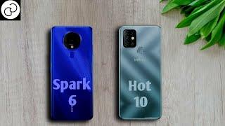 Tecno Spark 6 vs Infinix Hot 10