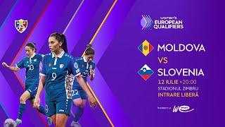 Live: Fotbal feminin. Moldova - Slovenia  . Preliminariile WEURO 2025