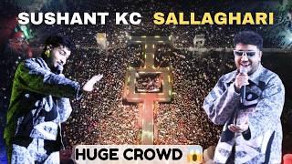 SUSHANT KC CONCERT IN SALLAGHARI || Biggest Concert in Nepal @SushantKC