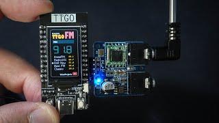 FM Radio using ESP32 (TTGO T-Display)