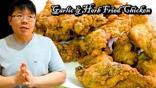 How Chinese Chefs Cook Garlic and Herb Fried Chicken