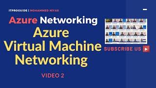 Azure Networking | How to Create Azure Virtual Machine | Add or Remove network interface | V-2