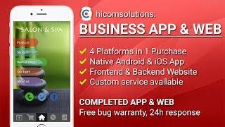 Universal Multi-purpose Business App & Web Template, Script, Source Code for Sale