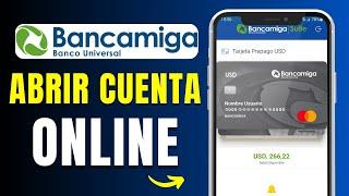 Cómo Abrir una Cuenta Online en Bancamiga 2024! - (Guía Completa)