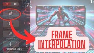 Nubia RedMagic 10 Pro AI Frame Boost | Superior Pic 120 FPS Quality