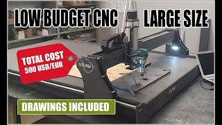 Full-Size CNC for €500?!  Step-by-Step Guide to Build Your Own!