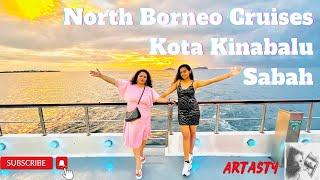 NORTH BORNEO CRUISES IN KOTA KINABALU 2024 | Sunset Dinner Cruise in Sabah | Artasty ​⁠