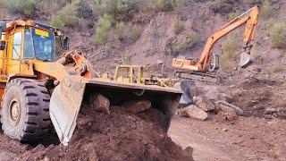 Big Machinery, Caterpillar Dozer,Loader, Excavator, Dumper Working Tougher |Big machinery ak 7 kam