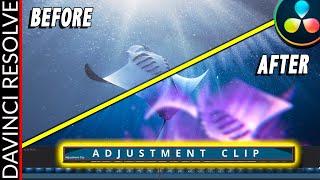 Adjustment Clip in DaVinci Resolve 17 | Quick Tip Tuesday!