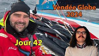 Vendée Globe 2024-2025 : Jour 42 Débrief (Goodchild, Richomme, Herrmann, Ruyant...)